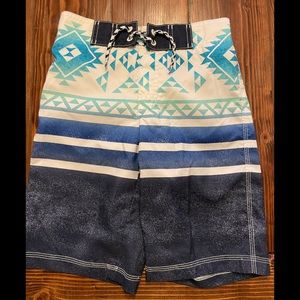 Gymboree swim trunks boys size M (7-8) worn once